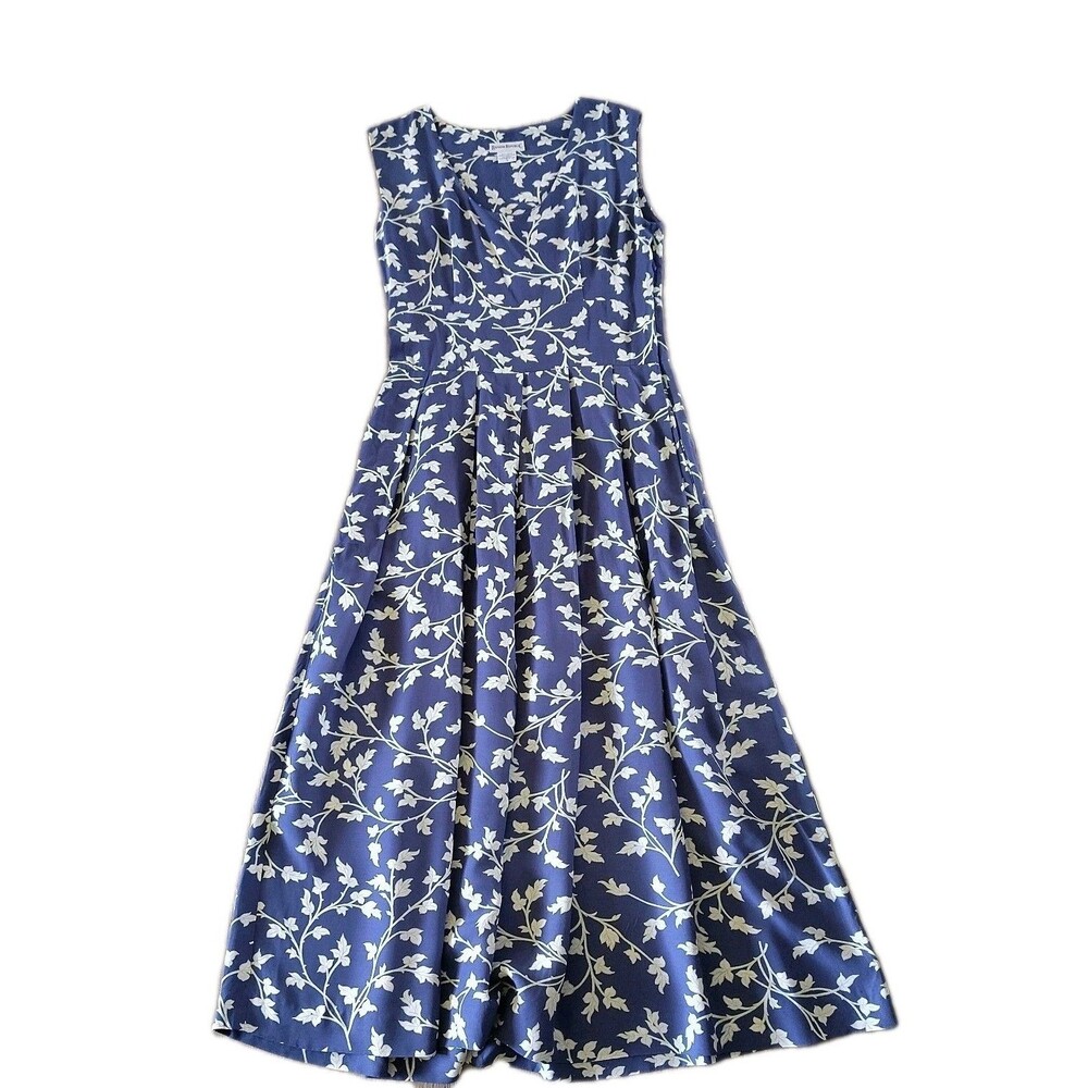Vintage Banana Republic Womens S Floral Maxi Dress Cottagecore French Prairie